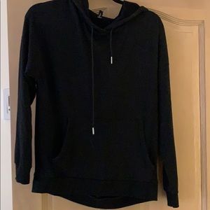 Onzie Black hoodie with back cut out